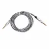 200 stks veel 1m vergulde plug 3.5mm 4-pins audiokabel Jack 3.5mm AUX-kabel voor auto MP3 MP4 Nieuw