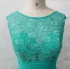 청록색 보석 공식 레이스와 시폰 신부 들러리 드레스 다양한 스타일 여러 색 시폰 긴 Vestido de Festa Longo Dresses