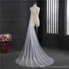 2019 New Arrival White Ivory 3M Bridal Veils Whole Cathedral Long Wedding Accessories One-Layer Cut Ege Simple Desin WeddingV245s