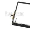 Numériseur de panneau de verre à écran tactile de haute qualité avec assemblage adhésif de boutons pour iPad Air 2017 A1822 A1823 sans empreintes digitales DHL