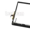 High quality Touch Screen Glass Panel Digitizer with Buttons Adhesive Assembly for iPad Air 2017 A1822 A1823 No Fingerprint Free DHL