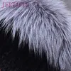 Fashion Winter Warm Women Knitting Caps Mink hats Vertical weaving with FOX Fur On The Top S181017088369710