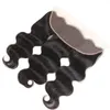 Yirubeauty 100% Maagdelijk Menselijk Haar Braziliaans 13X4 Kant Frontale Body Wave Kinky Recht Diep Krullend 10-24 inch