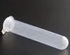 200pcs/bag 10ml 플라스틱 투명 테스트 원심 분리기 튜브 스냅 캡 vials 샘플 실험실 컨테이너 병이있는 학교 실험실 용품