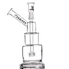 Hitman Glass Bongs 케이크 물 담뱃대 비커 흡연 유리 물 파이프 Heady Dab Rigs 독특한 봉 14mm 남성 7.9 인치