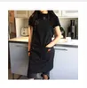 Einfache Leinwand Schürze Frauen Kochen Panting Schürze BBQ Restaurant Arbeit Kleidung Praktische Professionelle Kaffee Schürze Nagel Salon Schürzen