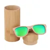 handmade nature wood sun glasses bamboo wooden sunglasses wooden sunglasses Polarized sunglasses Fashion highend bamboo glasses U3214q