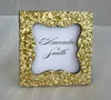 Resin Baroque Gold place card holder wedding birthday party po frame table decoration 50pcs lot wholes5736160