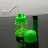 smoking plastic bottle