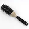 Ceramicnylon Yuvarlak Saç Fırçası Kuaför Kuaför Salon Styling Araçları Kıvırcık Hairbrush Masaj Bomba Quiff Makaralı Tarak