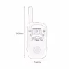 Freeshipping 2 Pcs Mini Walkie Talkie Crianças Ao Ar Livre Interfone Portátil Rádio Aventura Transceptor Transceptor de Mão Leve