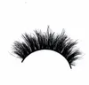 1 Pair Pro Luksusowy 100% prawdziwych włosów konia Naturalne fałszywe rzęsy Fake Eye Lashes Makeup Extension Tools