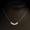 Fashion Luxury Chain Necklace & Pendant Gold Plated Pearl Choker Necklace for Women Party Jewelry New Style European Style Bijoux