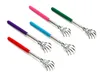 Bear Claw Skeleton hand Back Scratcher Practical Handy Stainless Adjustable Pen Clip Back Scratcher Telescopic Pocket Scratching M5374860