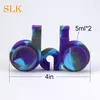 Najwyższej jakości ziołowe pojemniki woskowe Silikonowe Słoiki 2 w 1 Non-Stick Powierzchnia DAB Case Wax Jar Bho Extractor 2-5ml