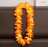 100 cm fleur hawaïenne plage fête Hula guirlande Leis collier Lei fête d'anniversaire fournitures faveurs de mariage SN964