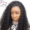 360 Lace Frontal Wig Curly Lace Front Human Hair Wigs Pre Plocked With Baby Hair Brazilian Remy Bleached Knot Full End