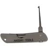 Haoshi Jackknife Lock Picking -Set tragbarer Multitool -Auswahlset in Ihrem Taschenschlüsselschloss -Auswahlset für 2014454