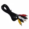 Cavo AV S-AV S-Video RCA audio video composito per SEGA Saturn DHL FEDEX EMS SPEDIZIONE GRATUITA