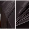 2017 New Silk Flat Sheet Fijó Fundas de almohadas Twin Full Reina King Tamaños Nestl Setding Conjunto de Bolsillo Profundo Negro