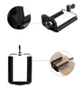 Lätt Mini Clamp Camera Adapter Tripode Mount Base Bracket Clip Phone Holder Stand Selfie Clips för stativ Monopod Clip 55 C1336158