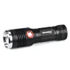 2018 Självförsvar Zoomable Skywolfeye L207 1000LM L2 T6 LED -flashlamp Waterproof 4 Mode Flash Light Torch Lamp för utomhus campin2907304