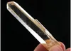 Spécimen de pointe de cristal de Quartz de graine d'urien naturel clair