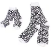 Leopard Printed Unisex Adult Men Women Kids Long Cotton Socks Family Matching Parent-child Socks Mummy Daughter Dad Son Socks
