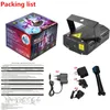 150mW Mini Red Green Moving Party Blue Black Body Laser Stage Light Laser DJ Party Light Twinkle with