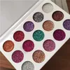 Nieuwe hete make-up glitter oogschaduw palet 15 ultra gepigmenteerd glitter schaduwen glinstering 15 kleuren oogschaduw palet DHL verzending + geschenk