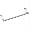 New Bathroom Door Kitchen Towel Over Holder Drawer Hook Storage Scarf Hanger Cabinet Hanging Stainless Steel Towel Rack Hot A12