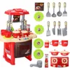 Ganze Kinder Küche set kinder Küche Spielzeug Große Küche Kochen Simulation Modell Spielen Spielzeug für Mädchen Baby4846655