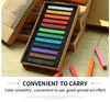 Marie's Painting Crayons Soft Pastel 12/24/36/48 Colors Art Drawing For Student Chalk Color Crayon Brush Stationery Art Supplies