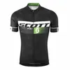 Scott Pro Team Homens Ciclismo Ciclismo Mangas Curtas Jersey Road Corridas Camisas Andar Bicicleta Tops Respirável Esportes Ao Ar Livre Maillot S21041934
