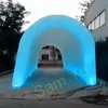 wholesale 6m Length Giant Fire-proof material LED Inflatable Tunnel with LED light for 2023 Outdoor Party Concert nightclub Stage Decoration