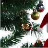 10 pz/set Metallo Jingle Bells Perline Sciolte Decorazione Dell'albero Di Natale Parte Decorazione Della Casa Festa di Natale Forniture Festa di Nozze Festival