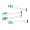 4pcpack Brosse à dents électrique Tête Remplacement des dents Brosse Brosse Hygiène Hygiène Soft Bristle Brosse Brosse 6978081