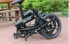 CMS-F16 36V 7.8AH 250W Black 16 Inches Folding Electric Bicycle 20km/h 65KM Mileage Intelligent Variable Speed System