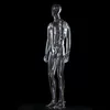 High Level Good Quality ABS Transparent Men Mannequin Full Body Mannequin Fashion Best Value For Clothes Display