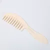 Candy Colors Handgrip Barber Hairdressing Haircut Comb Plastic Wide Tooth Hair Combs Hairstyle Women Lady Styling Tools