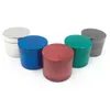 New Smoking Grinder Herb Grinder Metal Teeth Tobacco Filter Grinder Tools Mix Color 40mm 50mm 55mm 63mm 75mm WX9-536