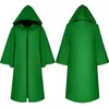 Halloween Death Wizard Cosplay Cosplay Costume Monk Capeled Robes Chak Cape Frade Medieval Renaissance Priest Kids1246716