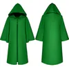 Halloween magicien de la mort Cape Cosplay Costume moine Robes à capuche Cape frère médiéval Renaissance prêtre kids8858105