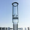큰 유리 봉 재 포수 Dab Oil Rigs Straight Perc Build a Bong Water Pipes 플라스틱 Keck Bongs WP522