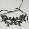 Seksowna Czarna Koronka Wenecka Maska Masquerade Ball Prom Halloween Kostium Fancy Dress