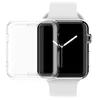 Nouveau 1 pièces 38/42mm boîtier de cadre Transparent clair Ultra mince dur PC housse de protection pour Apple Watch série 3 série 2 série 1