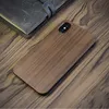 Fashion Wood PC Phone Case For Iphone X 10 7 8 Apple 5 6 6s plus Waterproof Wooden Bamboo Cell phone Cover Hard Shell For Samsung galaxy s9