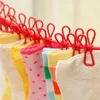 18m Travel Portable Elastic clothesline with clips Multifunctional Underwear Socks Washing lines Hangers Clothes Hanging Line Rop8710070