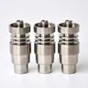 4 IN 1 Titanium Nail 14mm&19mm male &female joint domeless Gr2 Titanium Nail for glass water pipe