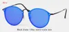 2019 Fashion Trend Blaze Round Style Occhiali da sole Vintage RD3574 Design del marchio Specchio color flash Uv400 occhiali da sole Women Oculos de S4972515